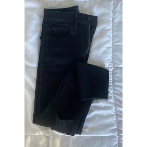 Ultra high rise super skinny jeans